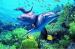 High Precision Ocean Animal Plastic 3D Lenticular Prints Fancy Designs