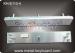 IP65 Rated Metal Kiosk Function Customizable Keypad with 4 short - travel keys