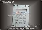 Customized Metal Panel Mount Keypad in 3x4 Matrix for LPG Filling Station