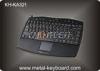 Kiosk Keyboard / Plastic Compact Keyboard with touchpad In US English Layout