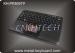 All-in-one desktop industrial mini plastic computer keyboard with touchpad