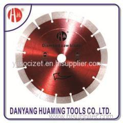 Laser welded saw blade: 150mm asphalt cutting blade