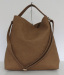 Fashion tote bag/Ladies handbag/Brown PU handbag