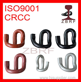 E type rail clip for rail fastening