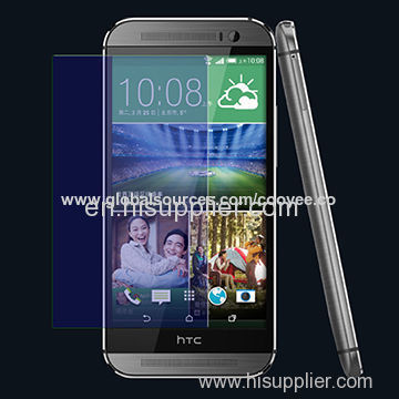 9H 0.33mm Anti-bluelight Tempered-glass Screen Protector for HTC M8