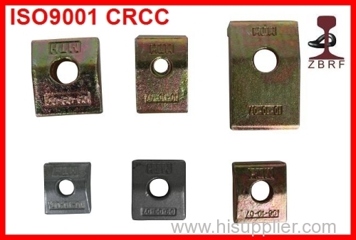 rail clamp plate for railway fastening