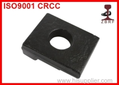 railway clamp plate railway fastening railroad construction