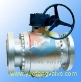 Stainless Steel Trunnion Ball Valve