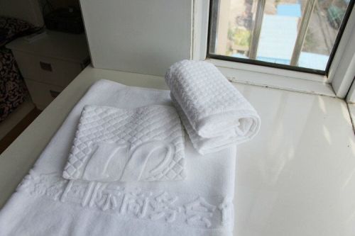 100% cotton towels for hotel bathroom floor