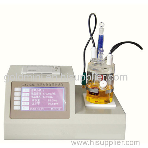 Coulometric Karl Fischer Titrator