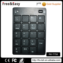 Custom wireless keypad with Nano USB receiver