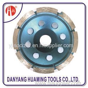HM-45 4" (100mm) Diamond Cup Wheel For Grinding Stone