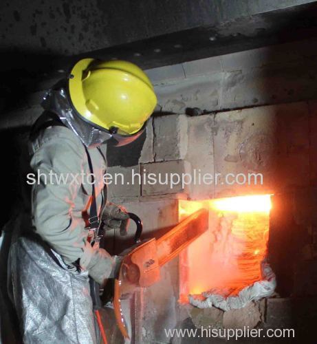 Drilling service for furnace wall(more advanced and accurate drilling technology)