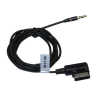 Super soft AUX media Interface Cable for MercedesBenz S300 S350 for iPhone5S