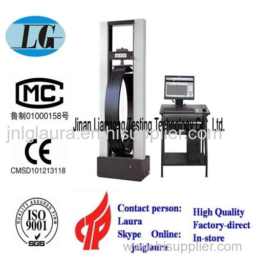 electronic pipe ring stiffness testing machine/ring rigidity tester/tube ring stiffness tester