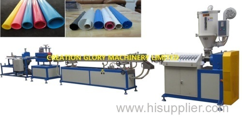 High efficiency ABS plastic pipe extruding machine