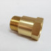 brass threaded fitting brass meter coupling male -female