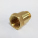 brass threaded fitting brass meter coupling male -female