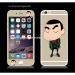 9H 0.33mm Silk-print Colorful Pattern Tempered Glass Screen Protector for iPhone 5/5s