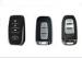 850 / 900 / 1800 / 1900MHz Smartphone Car Alarm System With GPS Location black push button