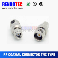 Shenzhen renhotec RF Coaxial TNC Female to SMA Male Straight adaptor
