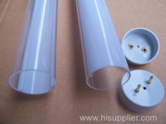 High speed pc light tube plastic extruder machine