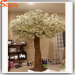 white flowers artificial silk cherry blossom trees for home decoration