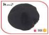 Black wool knit beret hat different shape paillettes for ladies