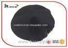 Black wool knit beret hat different shape paillettes for ladies