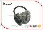 Black Decorative Bead Winter Ear Muffs Bead Ear Warmers For Women