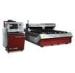 Fiber Aluminum Laser Cutting Machine High Precision 3000 X 1500 mm Cut Area