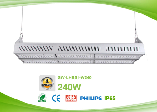 IP65 240w LED Linear High Bay Lamps