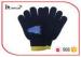 Dark Blue Kids Winter Gloves Rocket Offset Pattern Winter Proof Gloves