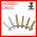 screw spike rail screw for rail fastening
