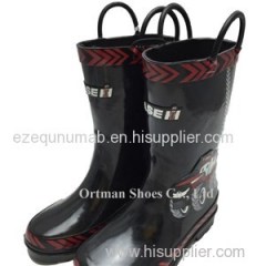 Rubber Rain Boots Kids With Customized Printing