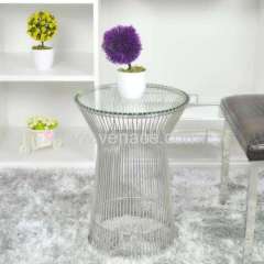 Coffee platner stainless steel side table