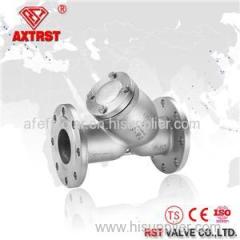 Cast Steel Flange Ends API Standard Y Type Strainer 150LB~1500LB