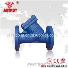 Cast Steel DIN Flange Ends Standard Y Type Strainer