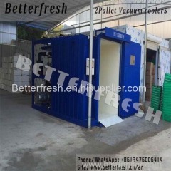 China Manufacture and Installation of fast Vegetables Cooling PreCooling Vacuum Cooling Hydro Cooling Forced Air cooling