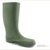 Long Rubber Rain Boots Women Solid Color