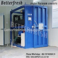 Betterfresh Flower Pallets Vacuum Coolers Vegetables Coolers PreCooled Vacuum Cooling Systems