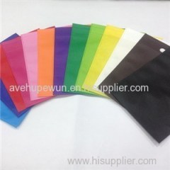 Heat Seal Die Cut Non Woven Ultrasonic Bag With Strip Printing