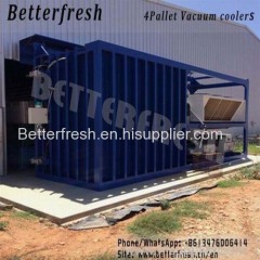 Betterfresh Vacuum cooling for Vegetable Pepper Celery Green Bean Romaine Mustard Pita cookies Bacon Cooked