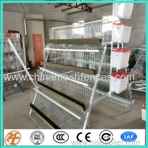 A type 4 layers automatic feeding system electric chicken cage layer type