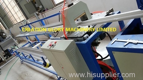 Plastic machine for making imitated marble