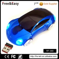 Car shaped wireless promotional gift mouse
