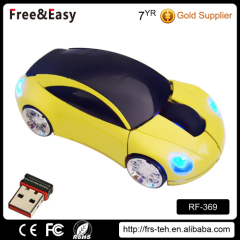 Car shaped wireless promotional gift mouse