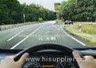 Highway speed limit car heads up display