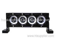 Single Row 10watt Offroad light bar with angel Eye