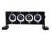 10watt offroad light bar with angel eye